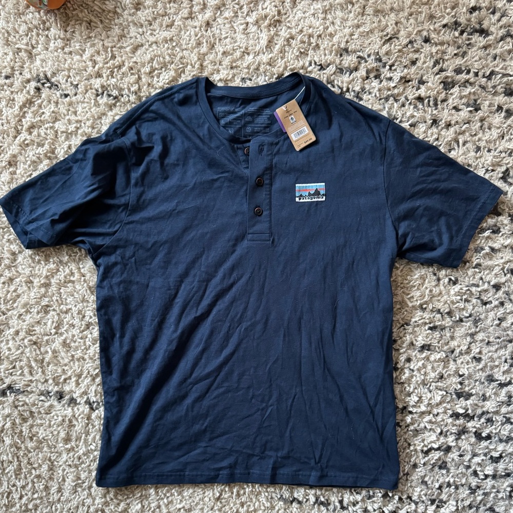Patagonia Navy T Shirt